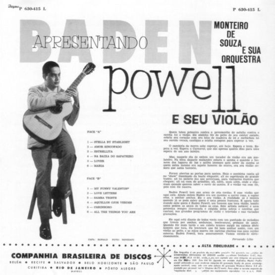 1960 - Apresentando Baden Powell e seu violão