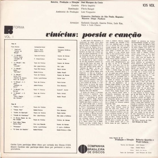 1966 - Vinícius: Poesia e canção Vol.1