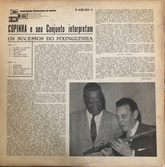 1961 - Copinha e seu Conjuncto