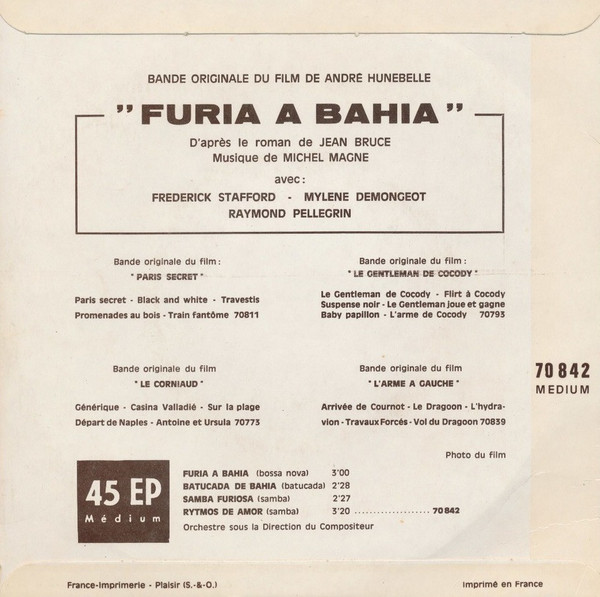1965 - Michel Magne - Furia à Bahia 1965 - Michel Magne - Furia à Bahia