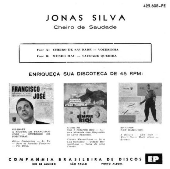 1960 - Jonas Silva - Cheiro de Saudade