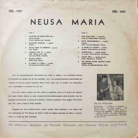 1960 - Neusa Maria