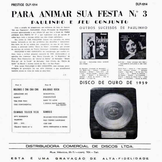 1960 - Paulinho E Seu Conjunto